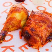 Quarter Chicken · A la carte, choice of dark or light, with chili oil and garlic sauce.