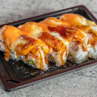 Roll No. 9 (Baked) · Crab mix, salmon, avocado, with special sauce.