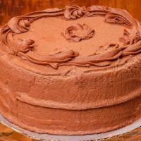 Yellow Chocolate · A classic yellow buttery cake, soft and moist on the inside topped with chocolate buttercrea...