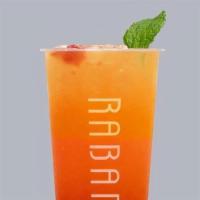 Pineaple Strawberry · pineapple, strawberry, sparkling water. Sweetened to taste.