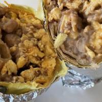 California Burrito · Carne asada, French fries, cheese, sour cream and salsa.