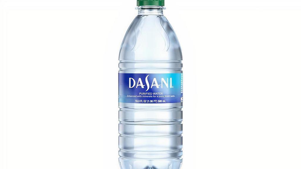 Dasani® Bottled Water · 16.9 oz bottled Dasani Water.