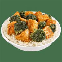 New! Sesame Tofu · Crispy Tofu and broccoli, tossed in a tangy ginger sesame sauce..