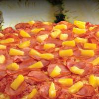 Large Hawaiian Pizza · Canadian Bacon, Ham, Pineapple