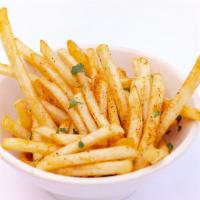 French Fries · Deep fried strips of potatoes, mixed with our special seasoning.