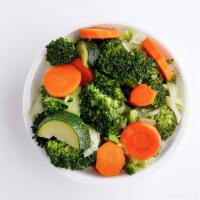 Vegetable Bowl · Carrots | Cabbage | Broccoli