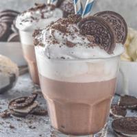 Signature Premium Cookies & Cream Nitroshake · Liquid nitrogen Cookies & Cream ice cream blended to a creamy, whipped perfection with a cho...