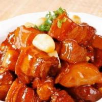 Braised Pork Belly Dongpo Rou  · Authentic Chinese braised pork belly.