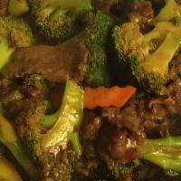 Broccoli With Beef Or Chicken · 