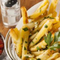 Garlic Fries · Fries with a touch of garlic