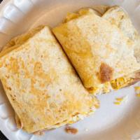 Bean & Cheese · It comes with refried beans and cheese