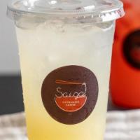 House Lemonade · Fresh lemon juice, agave simple syrup, served over ice.