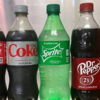 20 Oz Bottles · Coke, Diet Coke, Coke Zero, Sprite, Dr Pepper and Orange Fanta
