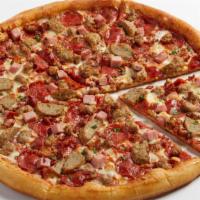 Meat Lover · pepperoni , ham , beacon ,sausage