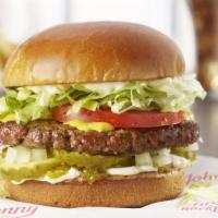 The Original · The burger that started it all. A single 1/4 lb. patty made of 100% fresh, never frozen cert...