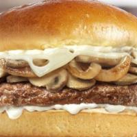 Route 66 · Get your kicks with this burger featuring a single 100% fresh, never frozen certified angus ...