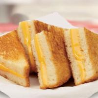 Kids Grilled Cheese · Say cheese! Offered with their choice of American, cheddar, provolone, pepper jack or swiss ...