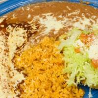 Create A Plate (2 Items) · Cheese quesadilla, taco, tostada, tamale, taquito, chile relleno, enchilada, burrito, sope w...