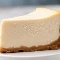 Ny Cheesecake · A New York style cheesecake.