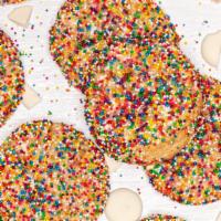Birthday Cake · Dough : Funfetti Cake Batter Mix-ins : Guittard Vanilla Chips and Rainbow Sprinkles