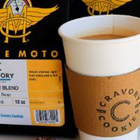 Mocha 12Oz  · Cafe Motto's espresso with steamed milk and mocha powder