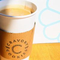 Cappuccino 12Oz · Cafe Motto's espresso with steamed milk and foam