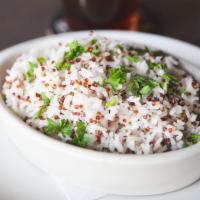 Quinoa Rice · Diced tomato, parsley