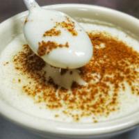 Poleada · Vanilla Custard Sprinkled with Cinnamon