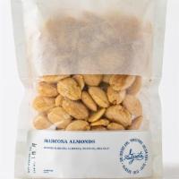 Marcona Almonds · Roasted marcona almonds, olive oil, sea salt.