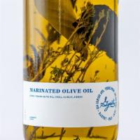 Gjusta Olive Oil · Extra virgin olive oil, chili, garlic, rosemary, thyme.