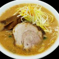 Red Miso Ramen · Strong taste.rich and creamy red miso soup base blended with our signature sauce pork broth ...