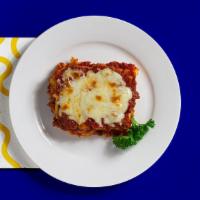 House Meat Lasagna · Housemade meat lasagna.
