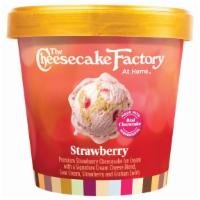 The Cheesecake Factory Strawberry · Premium strawberry cheesecake ice cream with a signature cream cheese blend, sour cream, str...