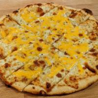 Ranch Strips · Fresh dough brushed with a creamy white garlic ranch sauce, topped with mozzarella and Monte...