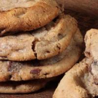Chocolate Chip Cookie · Freshly baked, chewy, crisp at the edges, and loaded with chocolate chips.