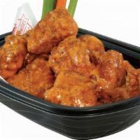 Boneless Wings - Large (16 Pcs) · A hefty amount of 16 of our world famous fresh, never frozen Buffalo’s chicken wings and dru...