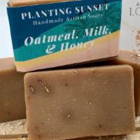 Oatmeal, Milk & Honey · Handmade and Organic soap made with fresh oatmeal, milk and natural honey. Oatmeal as exfoli...