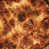Cheese Pie (Whole Pie) · tomato sauce, mozzarella, fontina - 9 slices