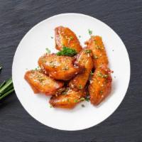 16 Pcs Chicken Wings · Classic Buffalo style chicken wings, in a choice of mild, medium or hot sauce