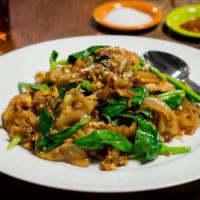 Pad See Ew · Flat rice noodle stir-fried with house special sauce, sweet soy sauce Chinese broccoli egg a...