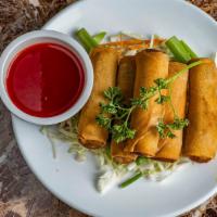 Vegetable Egg Roll (4) · Cabbage, Carrots, Napa Cabbage