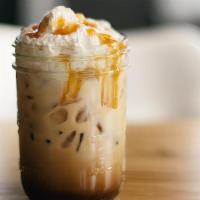 Iced Latte · Lavazza Espresso Shots in 2% milk.