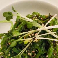 Seaweed Salad · Mixed seaweed, in a Japanese sweet, sesame vinaigrette.