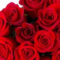 Dozen Red Roses · Red long-stem Ecuadorian roses