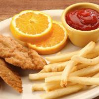 Chicken Fingers · With ranch dressing.