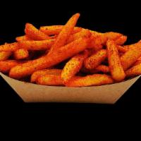 Fries · Regular or Hot Style dusted with cayenne pepper and spice blend