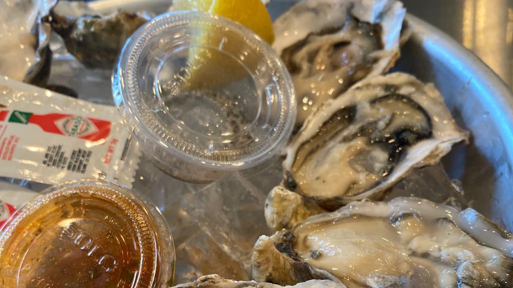 6 Raw Oysters · 