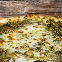 Zaatar & Cheese · Dried thyme, sumac, a special blend of cheeses sesame seeds, and olive & vegetable oils.