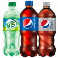 Bottle & Can Beverages  · Click to select a refreshing Pepsi soda, Pure Leaf Tea, Dole Lemonade, Gatorade or Bubly Spa...