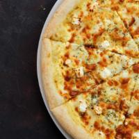 Classic Pizza · Mouthwatering pizza topped with Mozzarella cheese.